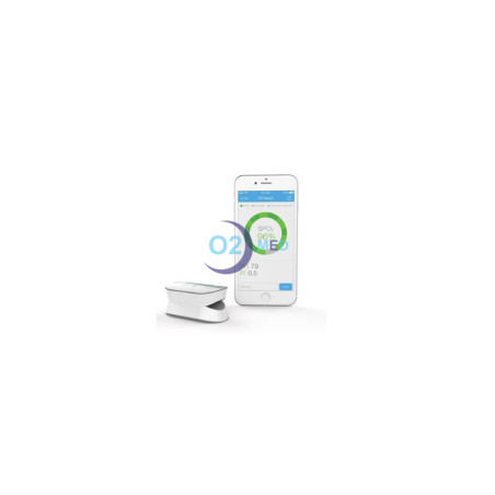 Pulsossimetro Wireless iHealth Air (PO3) - Saturimetro Professionale da Dito con App