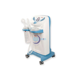 Aspiratore chirurgico Clinic Plus con 2 vasi da 2 o da 4 litri