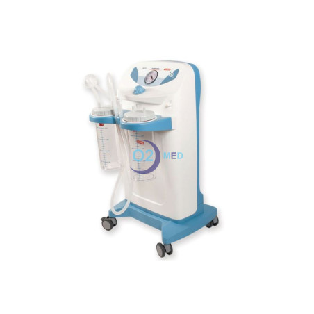 Aspiratore chirurgico Clinic Plus con 2 vasi da 2 o da 4 litri