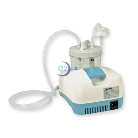 Aspiratore Vega Uno per l'aspirazione nasale orale e tracheale flusso da 15l/min