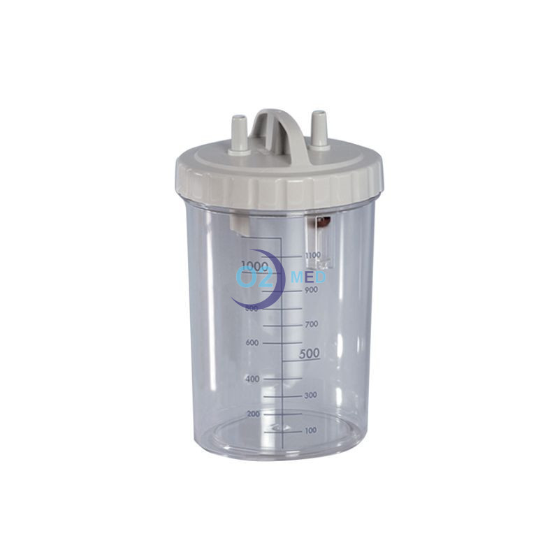 Vaso da 1 Litro con coperchio con valvola - distribuito da O2 Med Vaso da 1 Litro con coperchio con valvola - distribuito da O2 Med