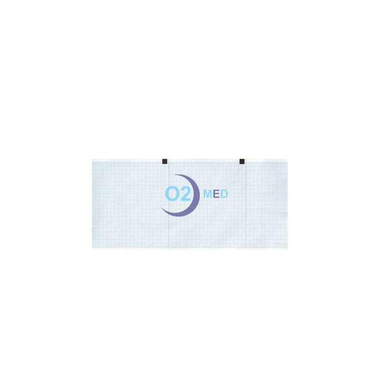 Carta Termica Diagrammata blu in fogli z fold Lumed - distribuita da O2 Med