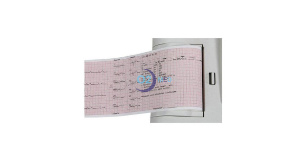 Carta Termica Diagrammata arancio in fogli z fold Lumed - distribuita da O2 Med
