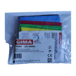 Set di bande elastiche Latex Free 1,5 m Gima