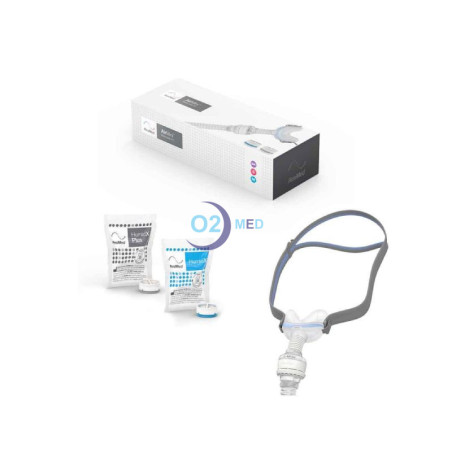 Kit maschera nasale Airfit N30 per uso con Airmini Resmed