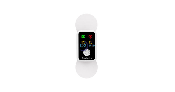 Cardionica con display acceso - ECG Portatile a singolo canale - distribuito da O2 Med