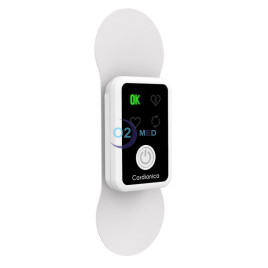 Cardionica con patch - ECG Portatile a singolo canale - distribuito da O2 Med