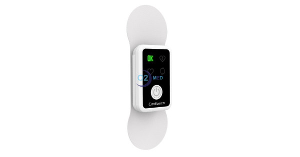Cardionica con patch - ECG Portatile a singolo canale - distribuito da O2 Med