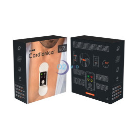 Confezione Cardionica - ECG Portatile a singolo canale - distribuito da O2 Med