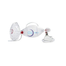 Ambu Spur II Pallone a compressione per rianimazione taglie adulto pediatrico neonatale O2 Med