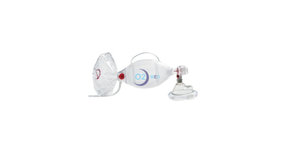 Ambu Spur II Pallone a compressione per rianimazione taglie adulto pediatrico neonatale O2 Med