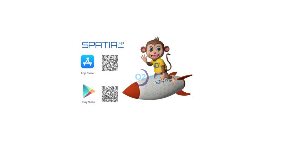 App Spatial Up - QR code App Store  e Play Store