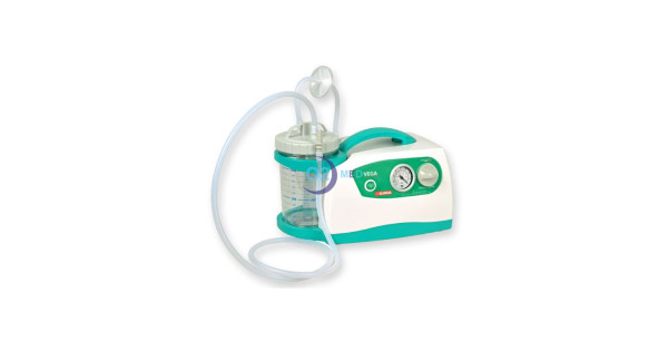 Aspiratore chirurgico Vega per l'aspirazione nasale orale e tracheale 16l/min O2 Med