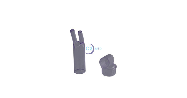 Kit Nasale: forcella e raccordo ampolla nebulizzatrice  per Aerosol - distribuito da O2 Med