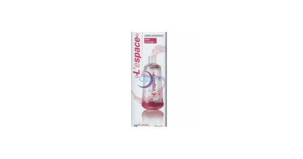Confezione di L'Espace Camera distanziatrice magenta per Spray predosati (MDI) Adulti con boccaglio - distribuito da O2 Med