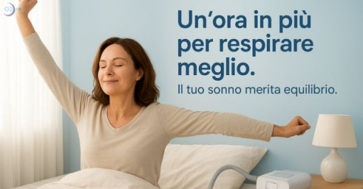 Ritorna l'Ora Solare: Impatto sul Sonno e sui Disturbi Respiratori (OSAS)